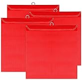 4-Piece 18 x 18 Inch Red Mesh Safety Warning Flag for Trucks &amp; Trailers | Red Mesh Flag for Truck Loads, Warning Flag with Wire Loop, Bright Red High-Vis, Boosts Safety for Heavy &amp; Oversize Loads