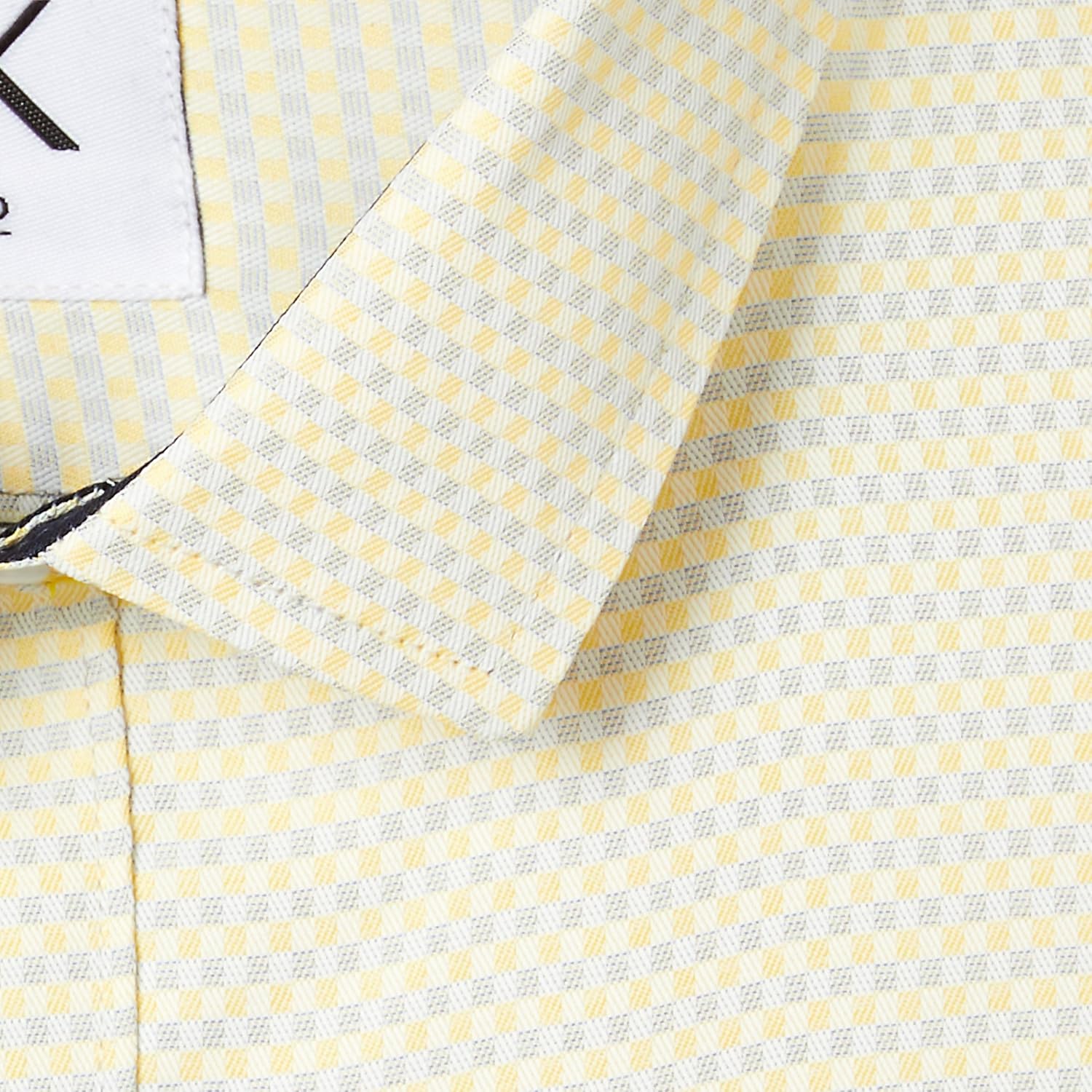 ex men's solid regular fit synthetic formal shirt