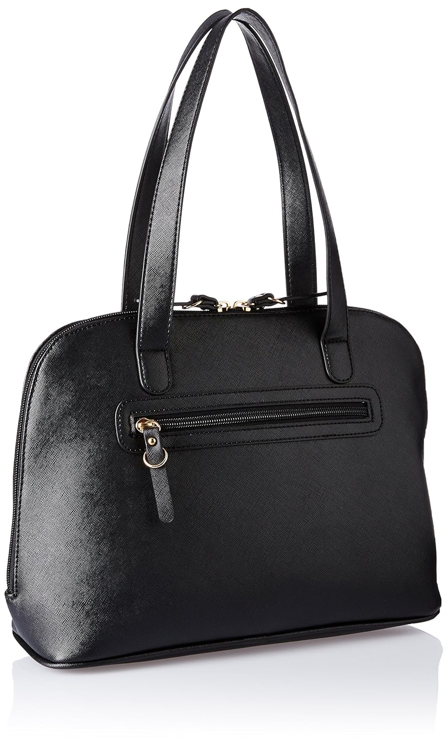 caprese women's zeta satchel (black)