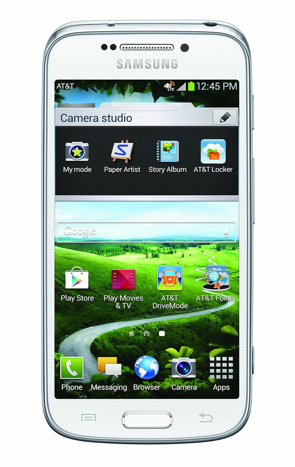Samsung Galaxy S4 Zoom, White 16GB (AT&T) Cell Phones
