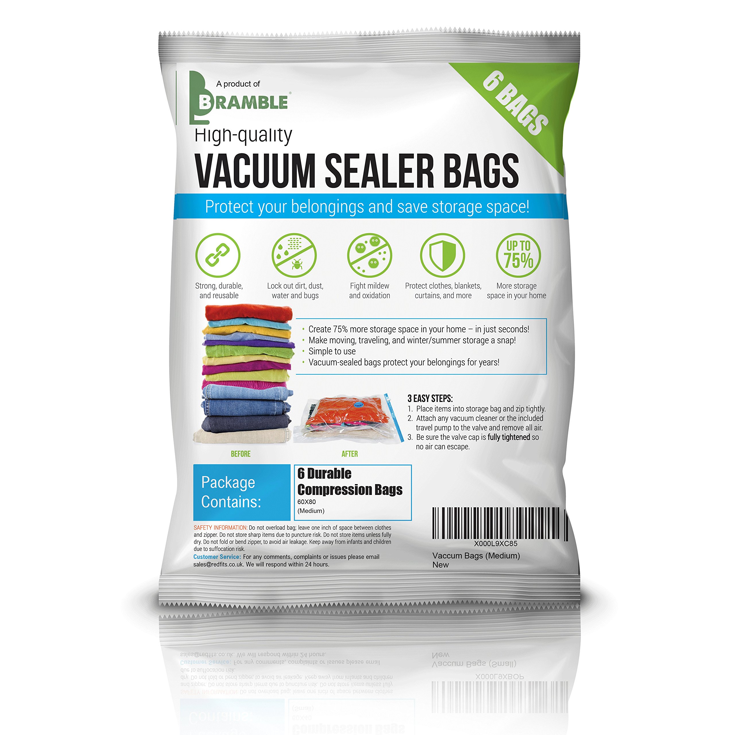 Heavy Duty Large Vacuum Seal Storage Bag Space Saving Cloths Travel Bedding Set eBay