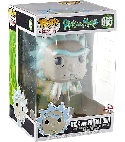 Amazon.com: Funko Pop! Animation Rick and Morty Exclusive Schwifty