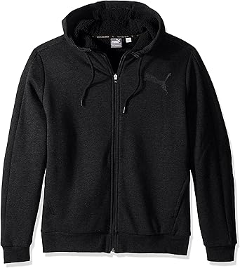 puma men's sherpa full zip hoody