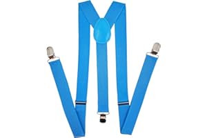 Navisima Men Adjustable Elastic Y Back Style Suspenders