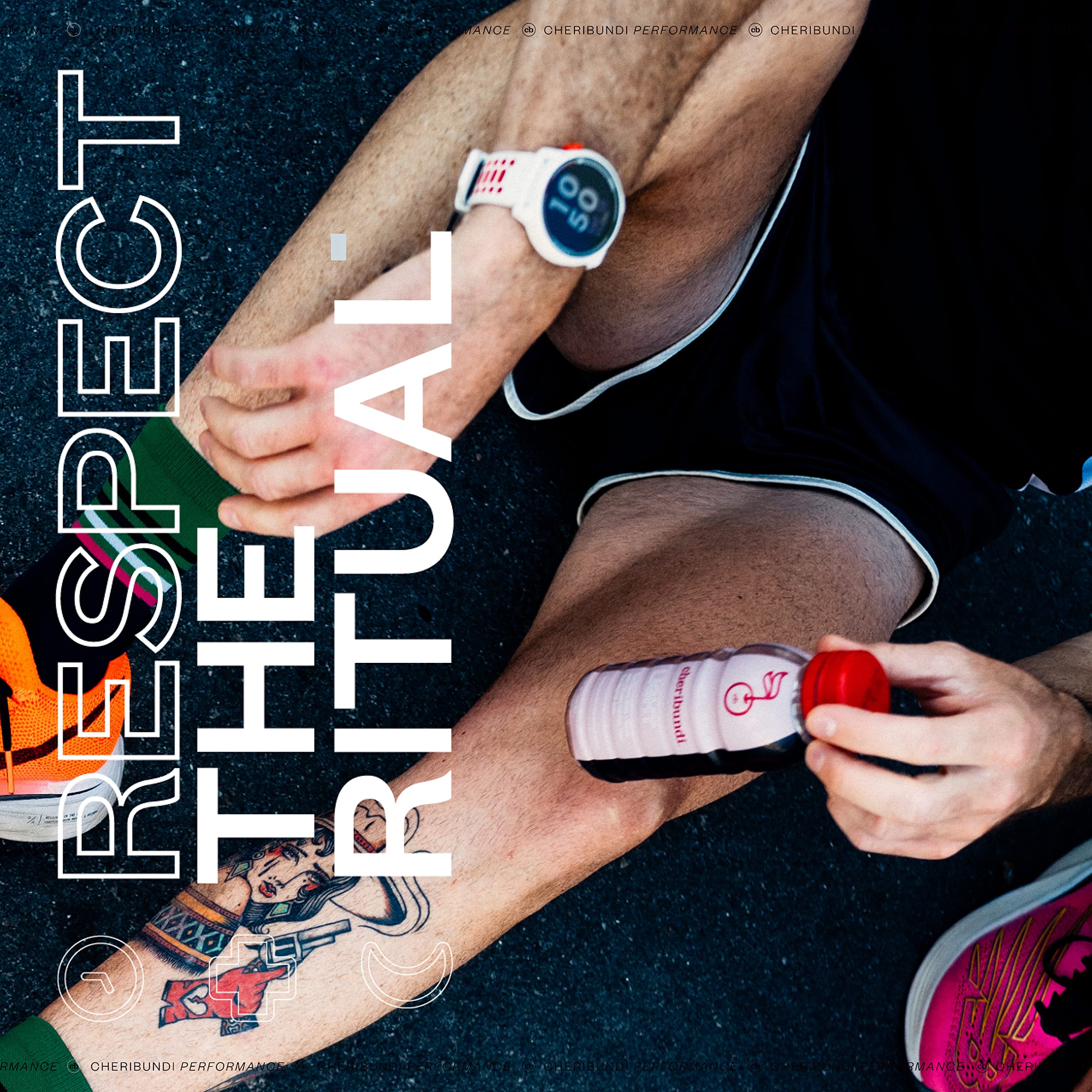 Cheribundi 100% Tart Cherry Juice Light | Low Calorie & Reduced Sugar Tart Cherry Juice | Athletes Recovery Drink | Promotes Restorative Sleep, Muscle Recovery & Boosts Performance | 8 floz (12 Pack)