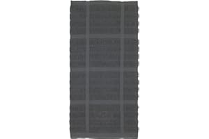 All-Clad Textiles 100-Percent Cotton Solid Kitchen Towel, Pewter