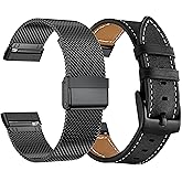 Anrir for Fitbit Versa 4 Bands, Replacement Watch Strap for Fitbit Versa 4/ Versa 3, Fitbit Sense 2/Sense Bands for Women Men-2 Pack