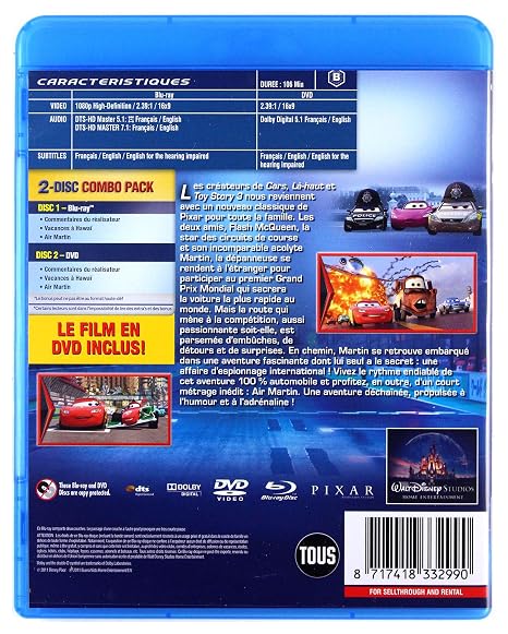 Disney animation - cars 2 - ani blry #2 (8717418332990)