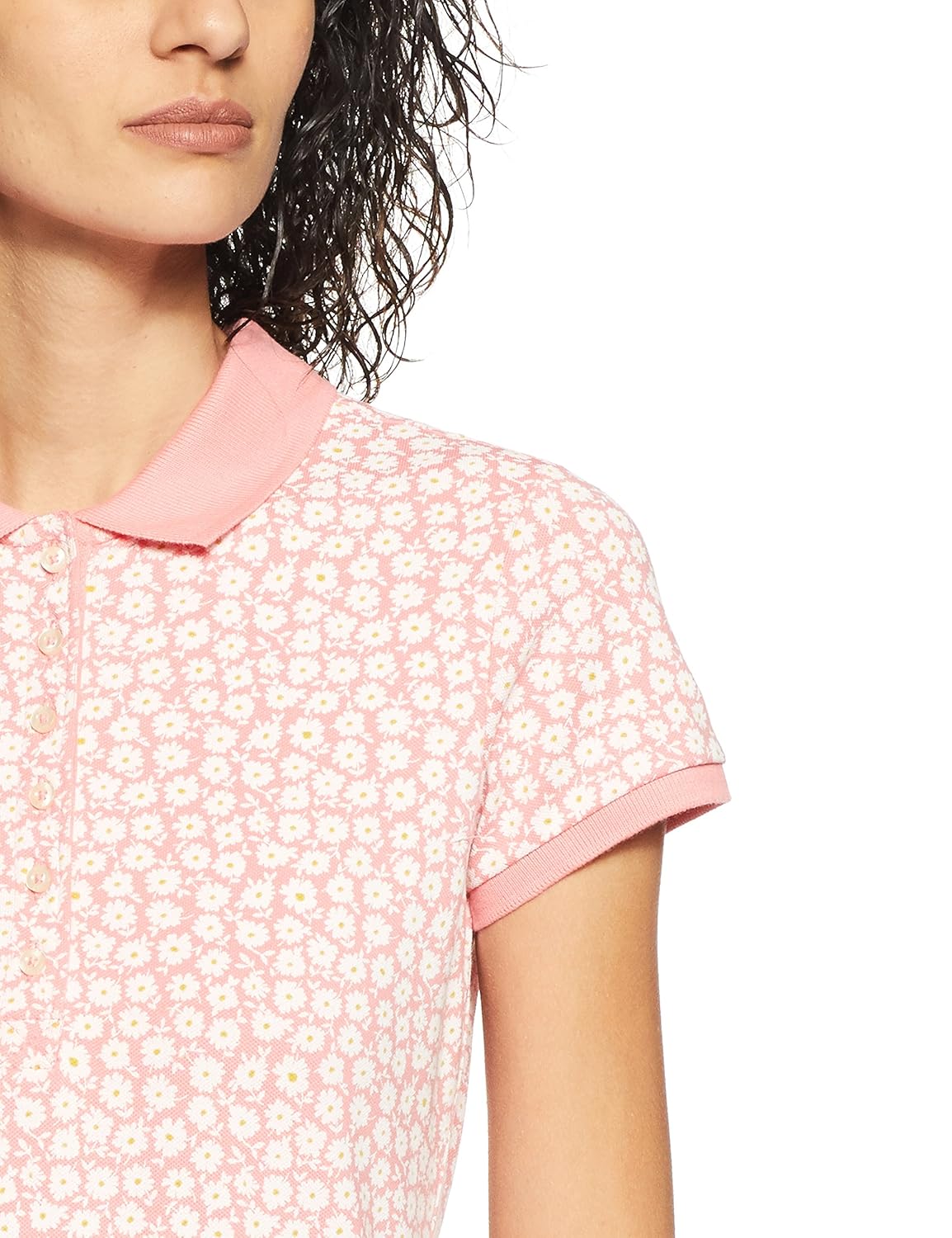 gap women's short sleeve printed polo