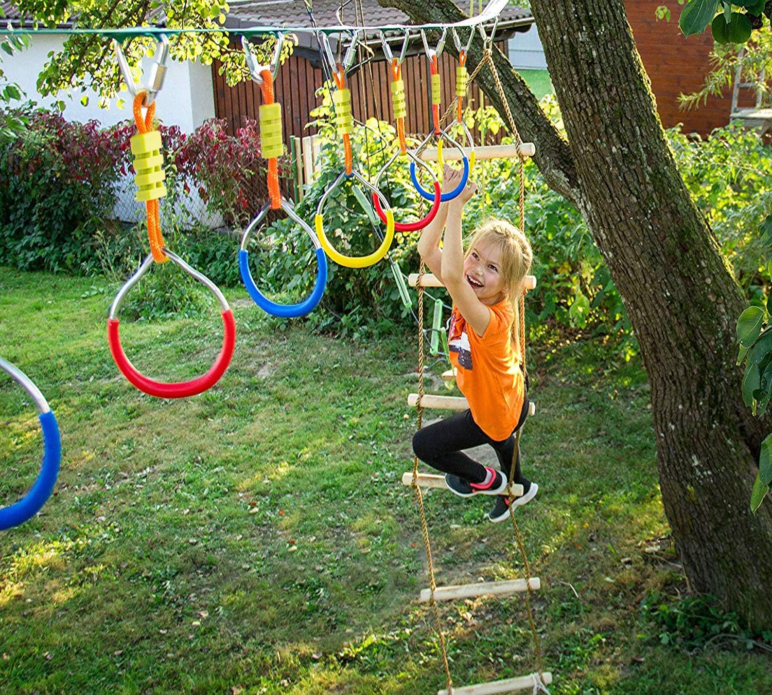 backyard gymnastic rings