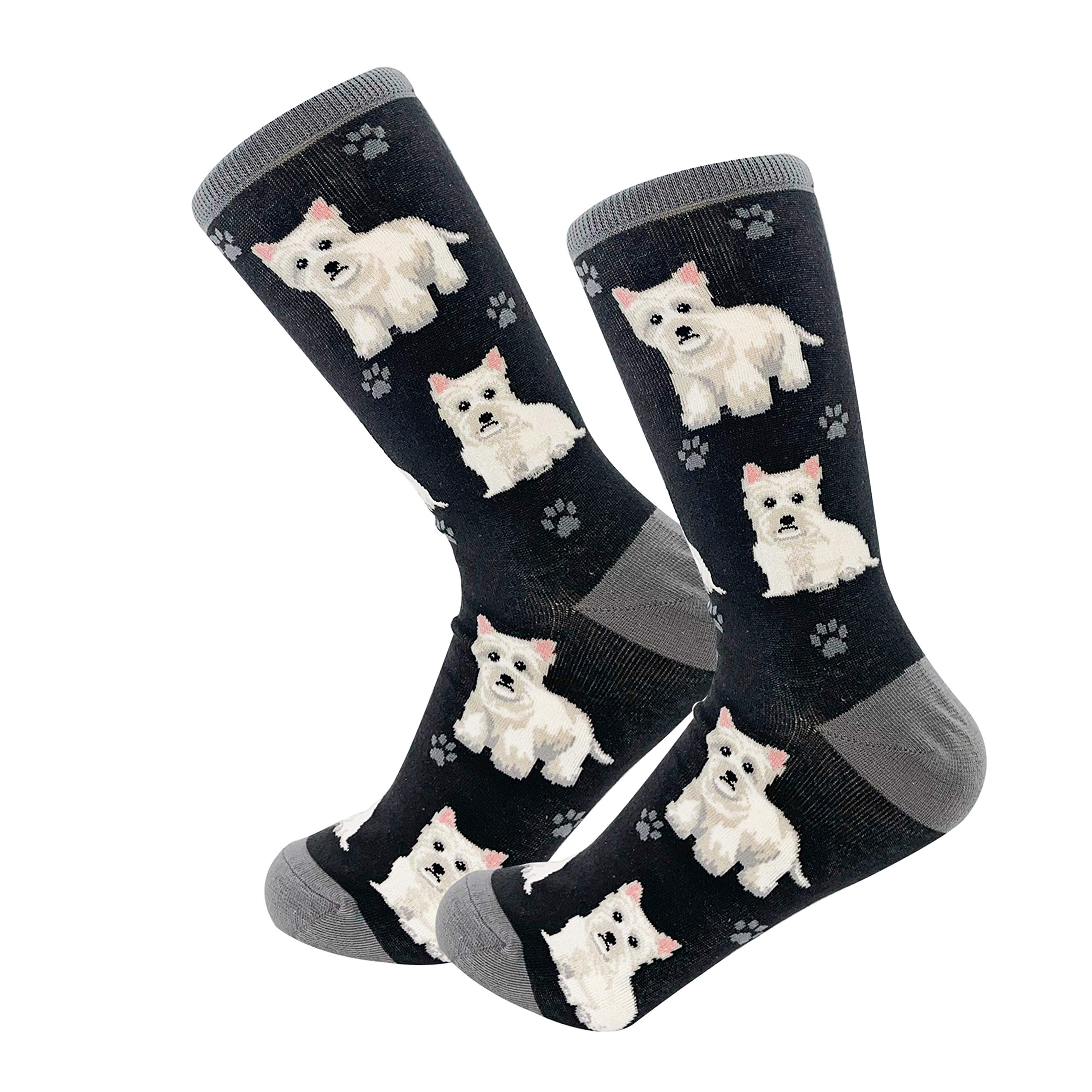 Pet Lover Socks - Fun - All Season - One Size Fits Most - For Women And Men – Dog Gifts (Westie)