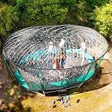 Vinsani 15M Trampoline Sprinkler Water Park Garden Sprayer Hose 49ft view 7