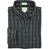 J.Crew Men's Slim Long Sleeve Light-Weight Brushed Twill Shirt