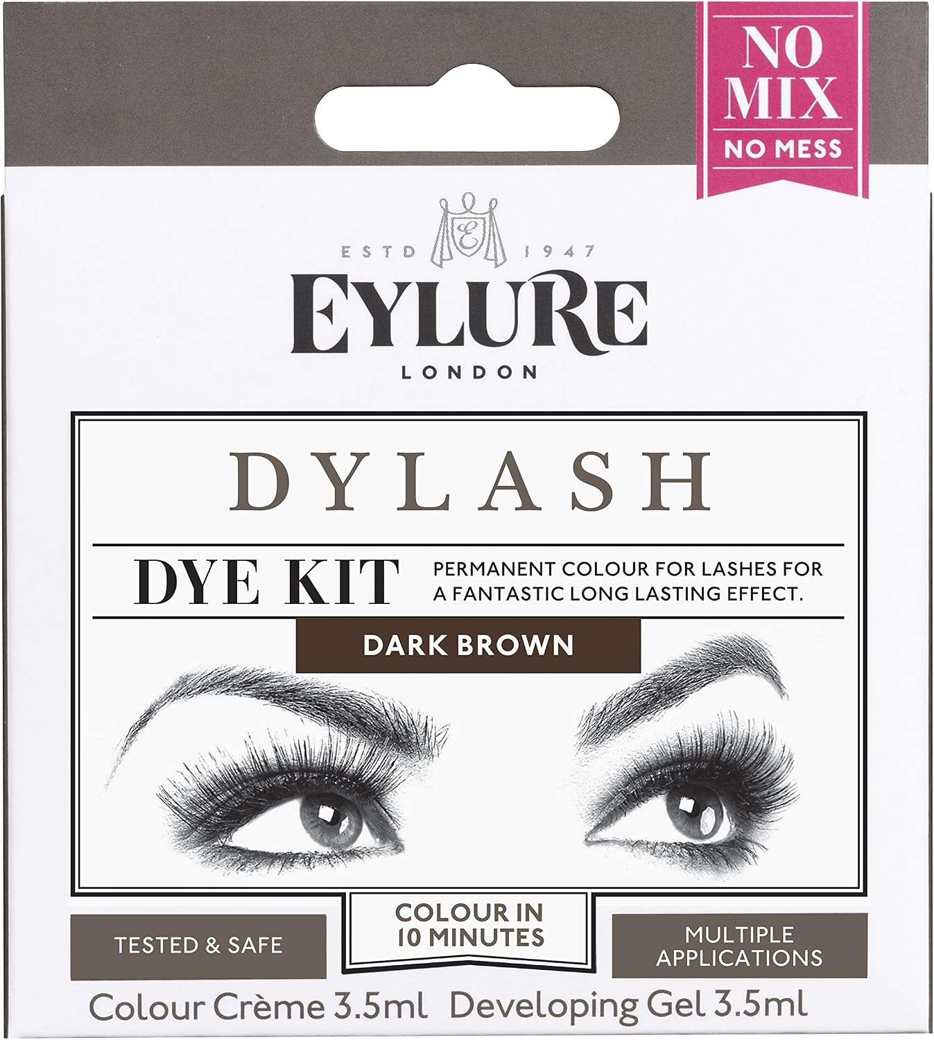 Eylure Pro Dylash Lash, Brown, Dark Brown, 1 pair (Pack of 1) - Image 3