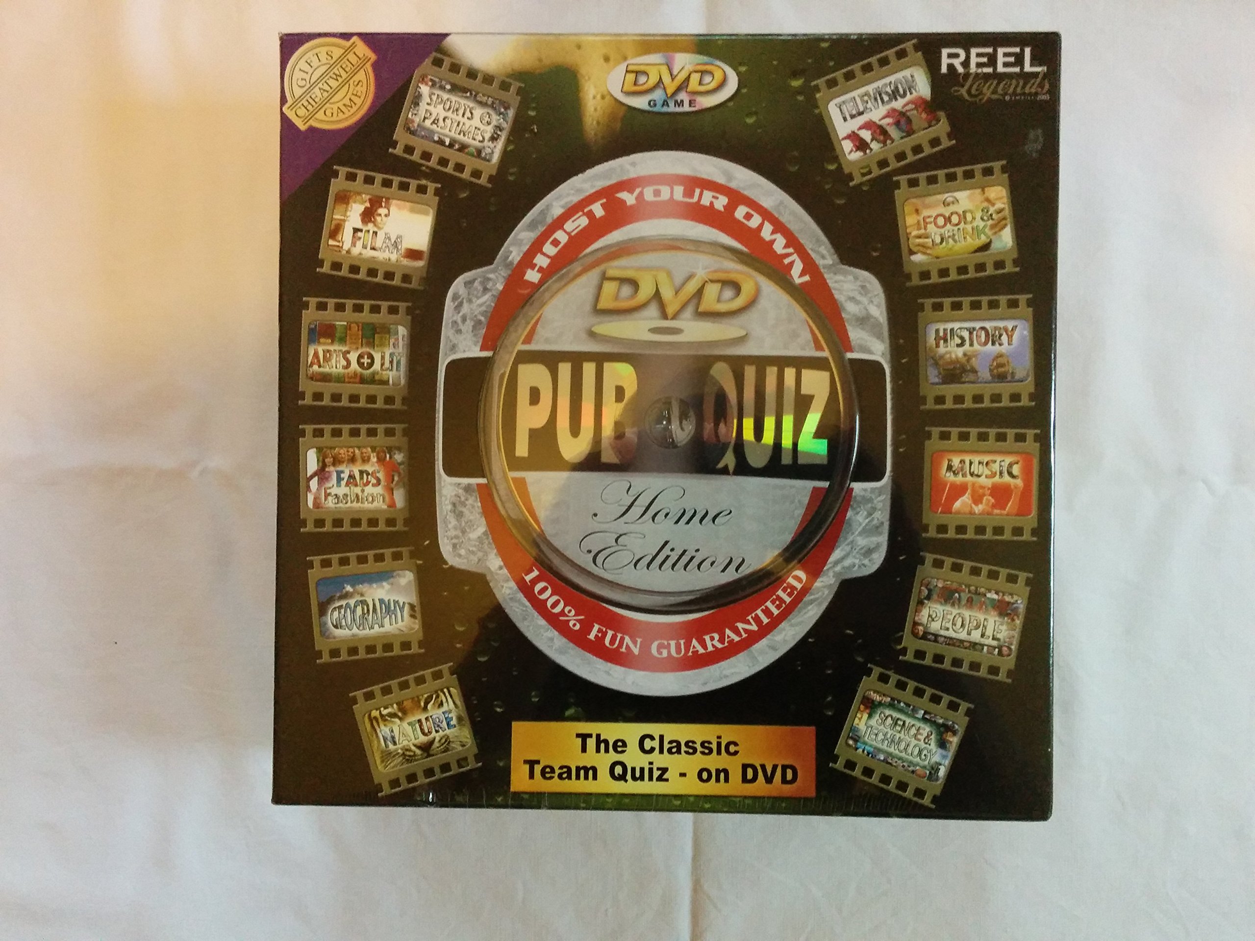 Host Your Own DVD Pub Quiz Home Edition - The Classic Team Quiz on DVD