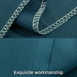 NTBAY 2 Pack 500 Thread Count Egyptian Cotton Pillowcases Slate Blue 50x75 cm view 3