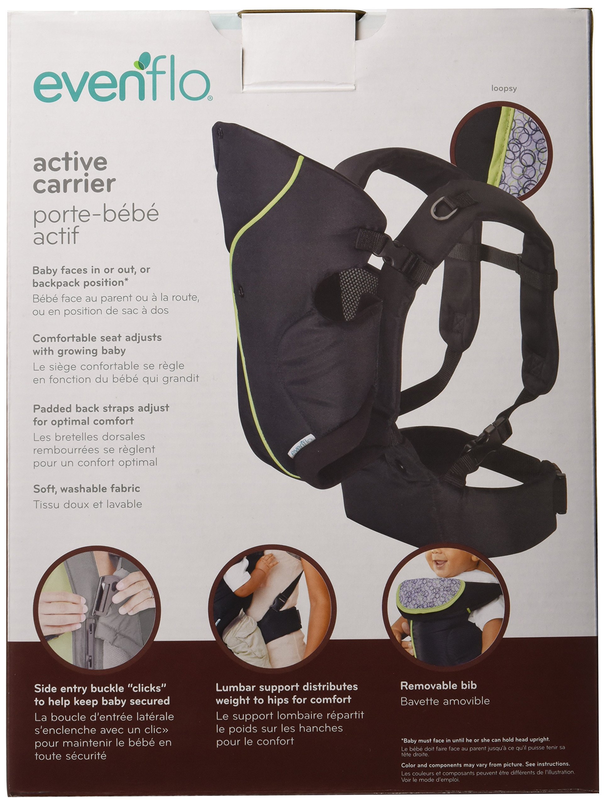 Evenflo Active Soft Carrier Loopsy Buy Online In Guyana At Guyana Desertcart Com Productid