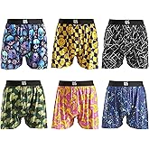 Warriors & Scholars | Mens boxer Shorts | Boxer shorts for men pack of 6 | Printed Mens underwear | Men boxer short underwear