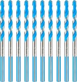 Toolant 5mm Carbide Drill Bit Set 10pcs Shockproof Masonry Concrete Drill Bits