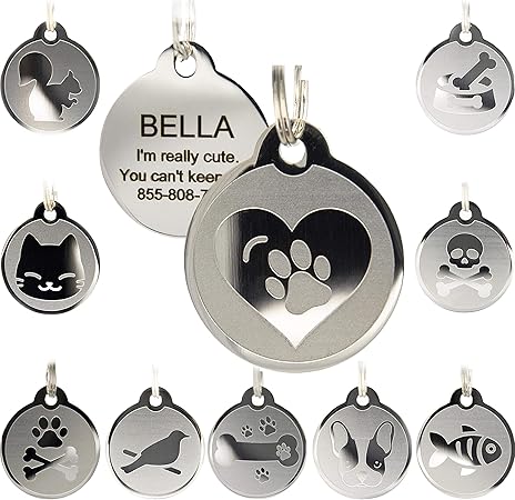 durable pet tags