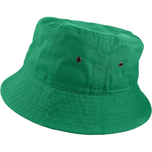 Bucket Hat Reversible Summer Travel Beach Sun Hat Cotton Fishman