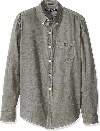 men's polo with button down collar