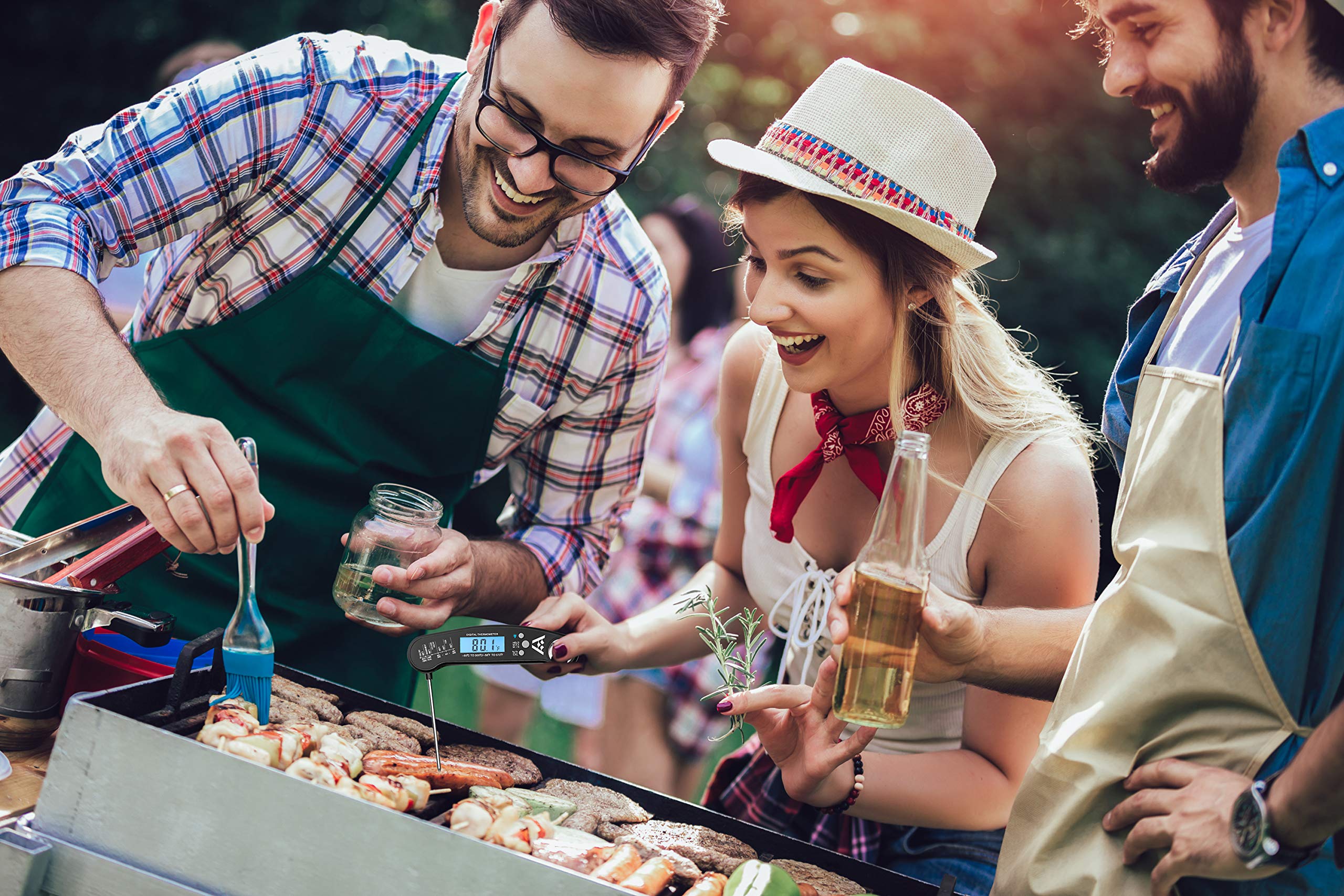 Arima Homeware Instant Read Thermometer Digital Meat Thermometer for