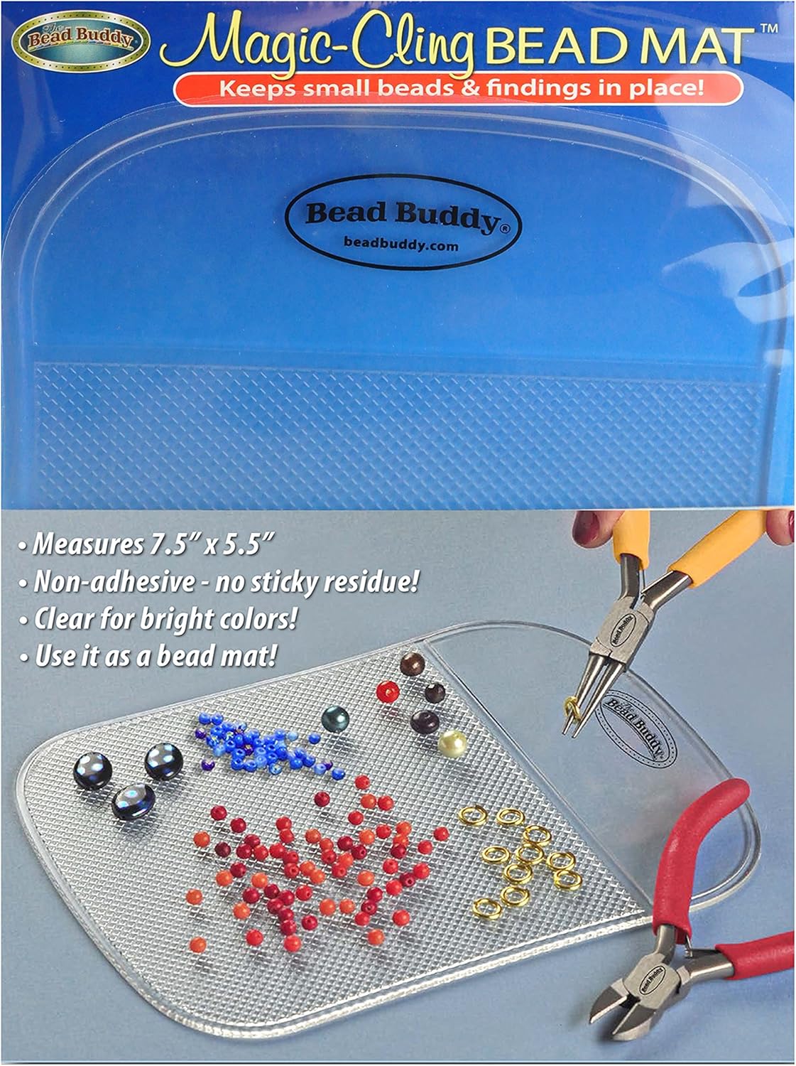 Bead Buddy Magic Cling Bead MatBeading Board for Jewelry