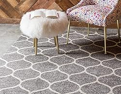 Unique Loom Trellis Frieze Collection Area Rug