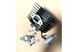 BGF G5 Black Iron Sleeve Cylinder for 80cc Motor Bike 47mm Aluminum bore