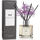 WEALD TRIBE Lavender & Cedar Scent Reed Diffuser Set for Bathroom Decor Air Fresheners, Oil Diffuser Stick | 5.1 fl oz Home Fragrance with Sticks Defusers | House Bedroom Office Shelf Decor