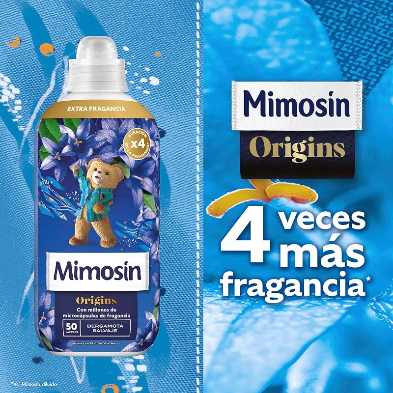 Origins Suavizante Concentrado Bergamota Salvaje, 8 x 50 lavados​