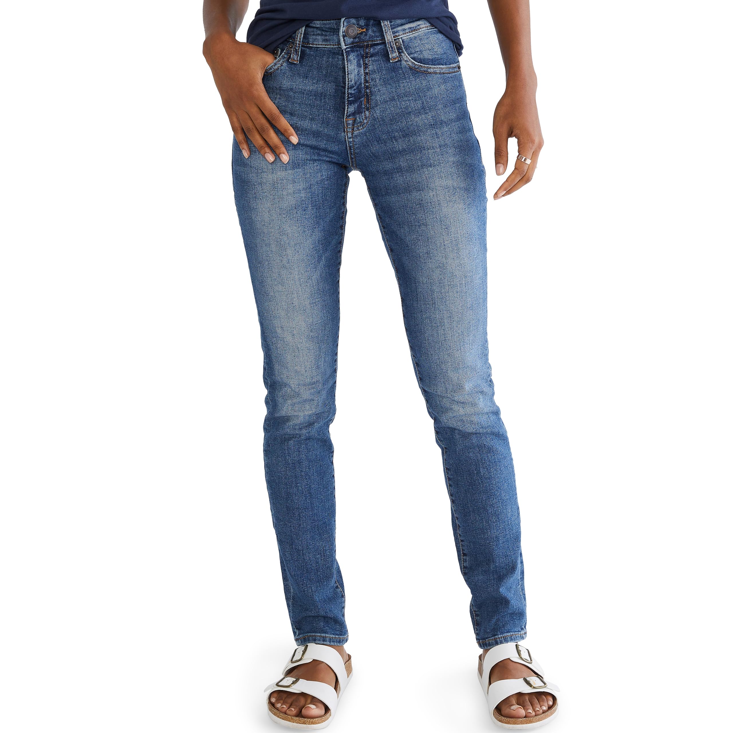 Aero Core Skinny, Medium Wash, 16 Long