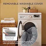 Bedsure Dog Sofa Bed Extra Large Orthopedic Waterproof Washable Cover Grey XL view 5