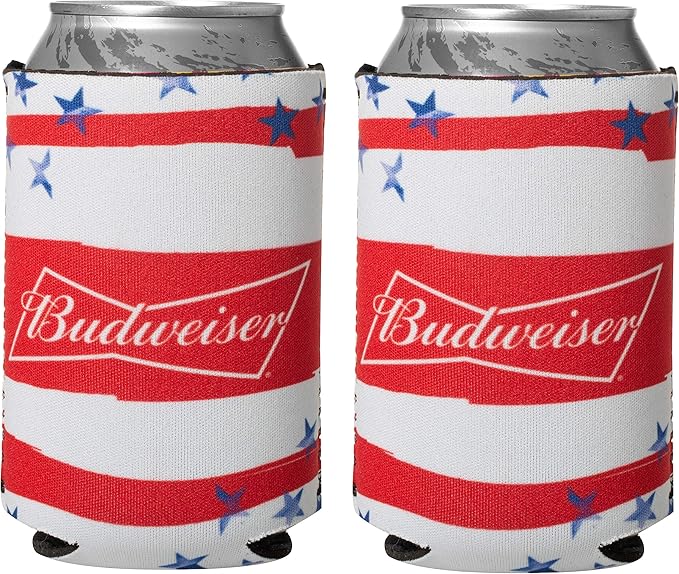Officially Licensed Budweiser Drink Can Holder Neoprene Beer Huggie