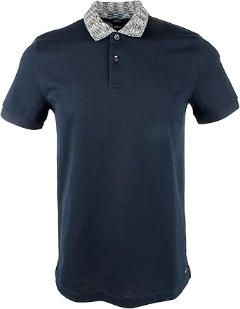 hugo boss knitted polo shirt