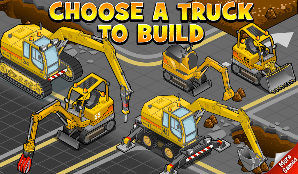 Construction Truck Builder (Ad-Free)