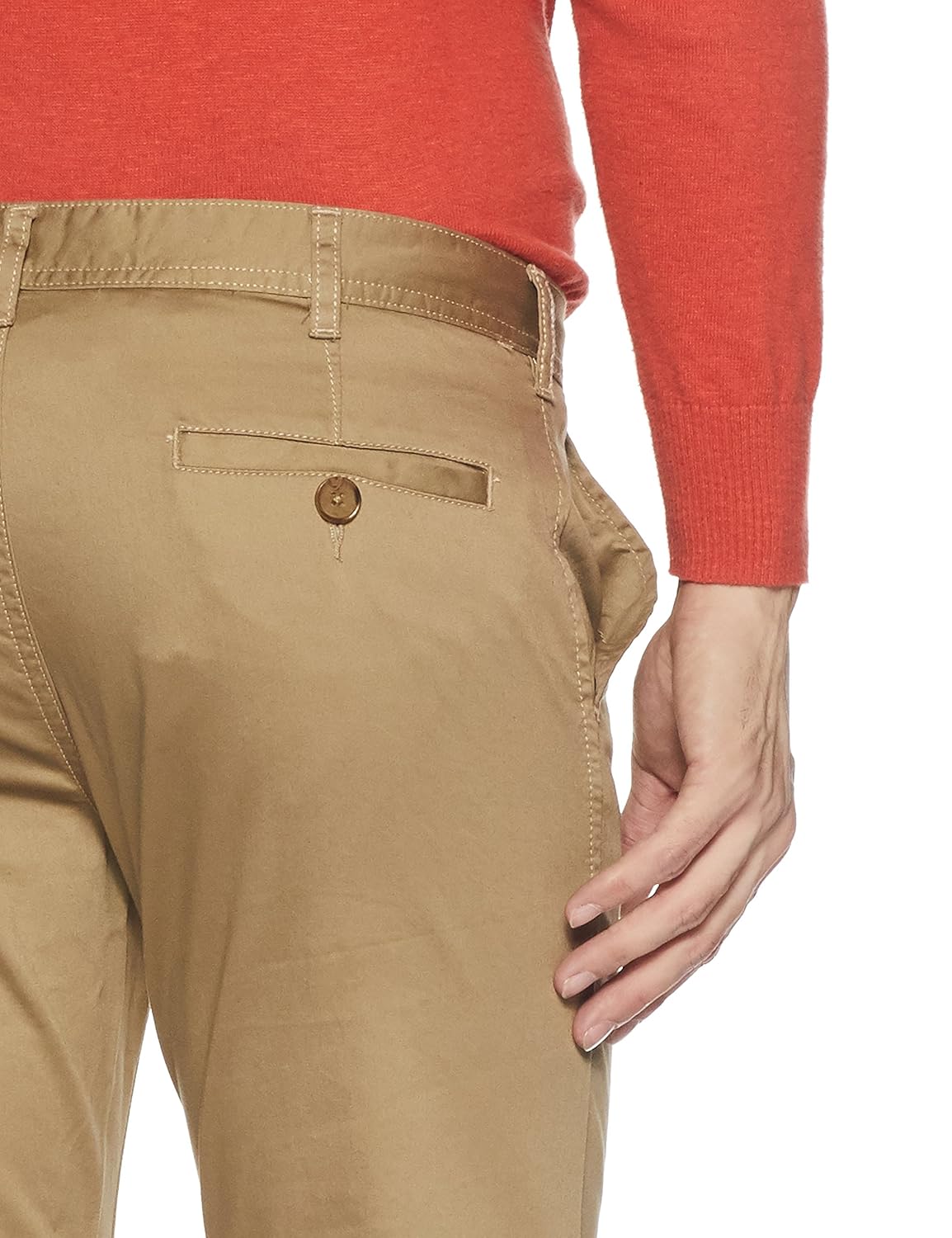 peter england men's casual trousers