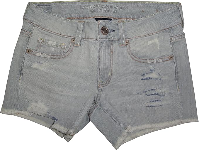 american eagle mid rise shorts
