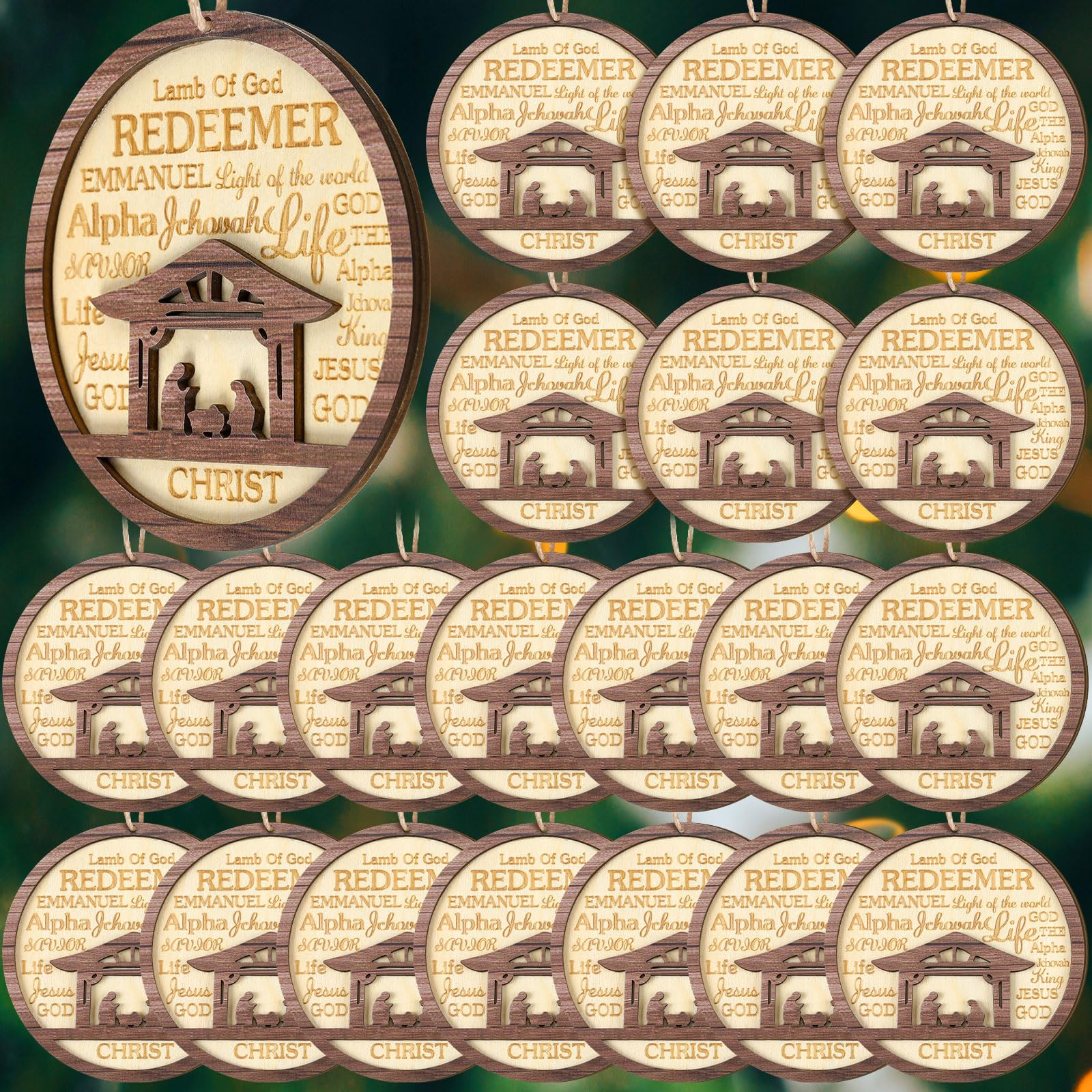 Catholic christmas tree ornaments