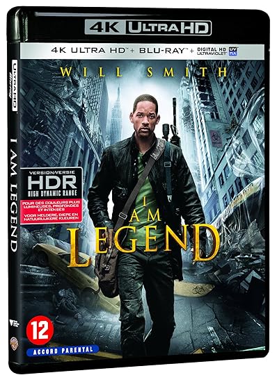 Je suis une légende [4K Ultra HD + Blu-ray + Digital UltraViolet]
