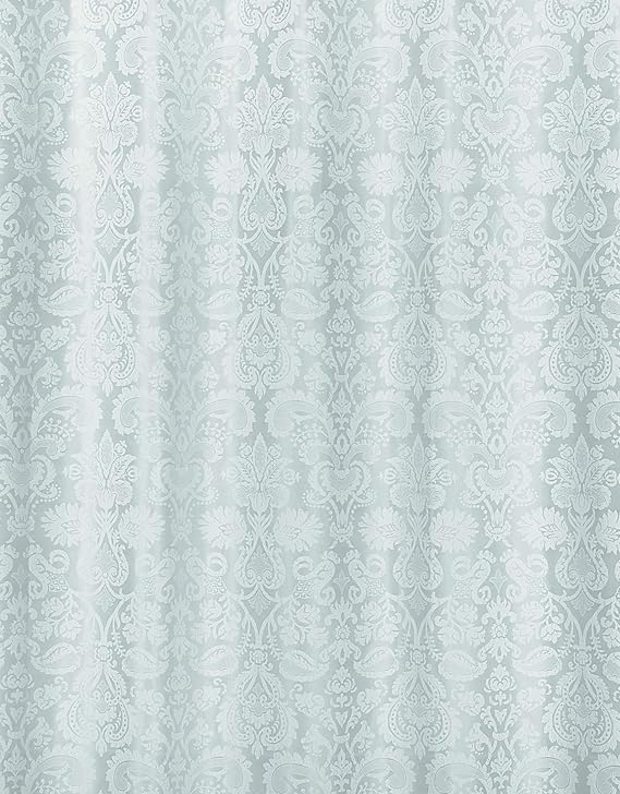 Spirella 10.17011 Textil-Duschvorhang Fortuna Pearl Grey, 180 x 200 cm