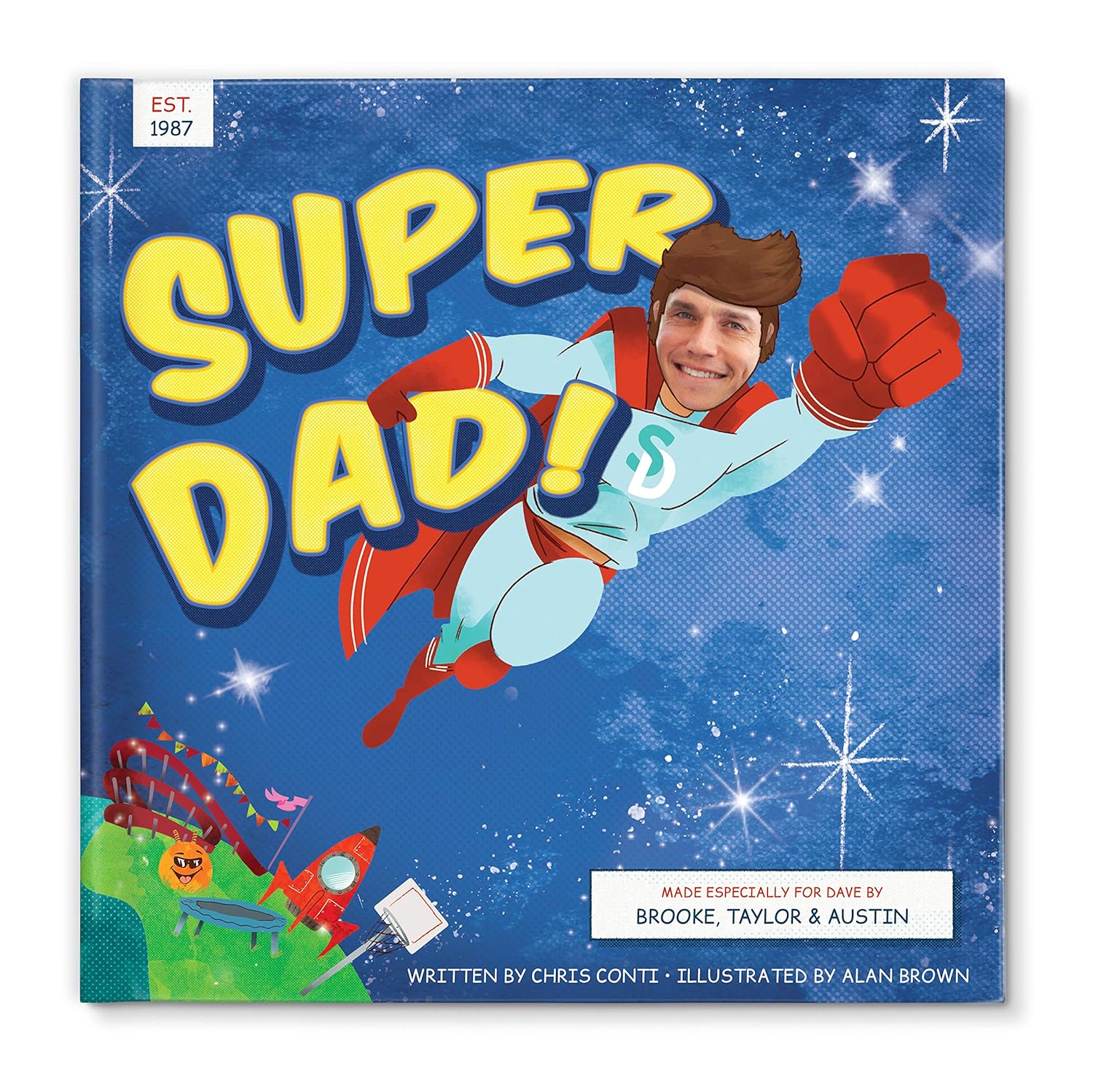 personalized book for dad from daughter