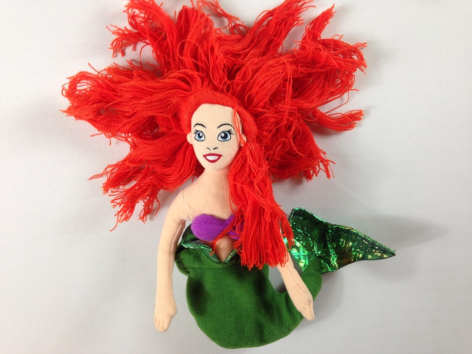 stuffed dolls with yarn hair