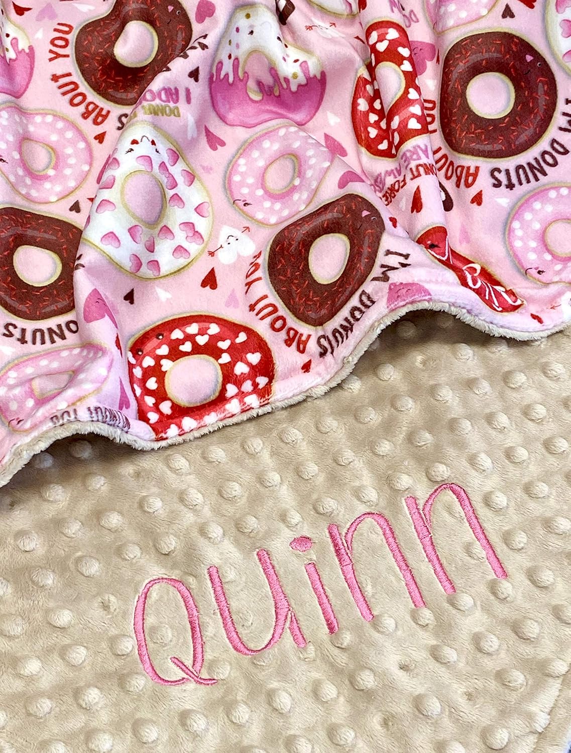 donut swaddle blanket