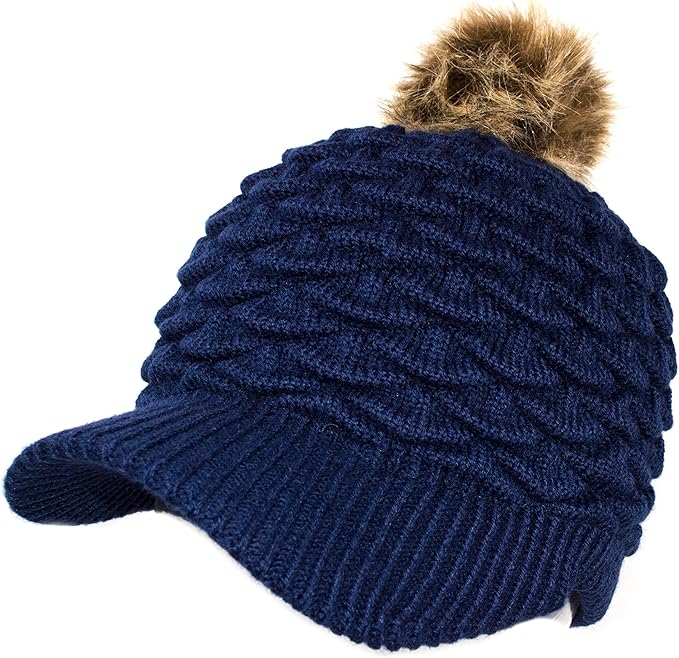 knit baseball hat