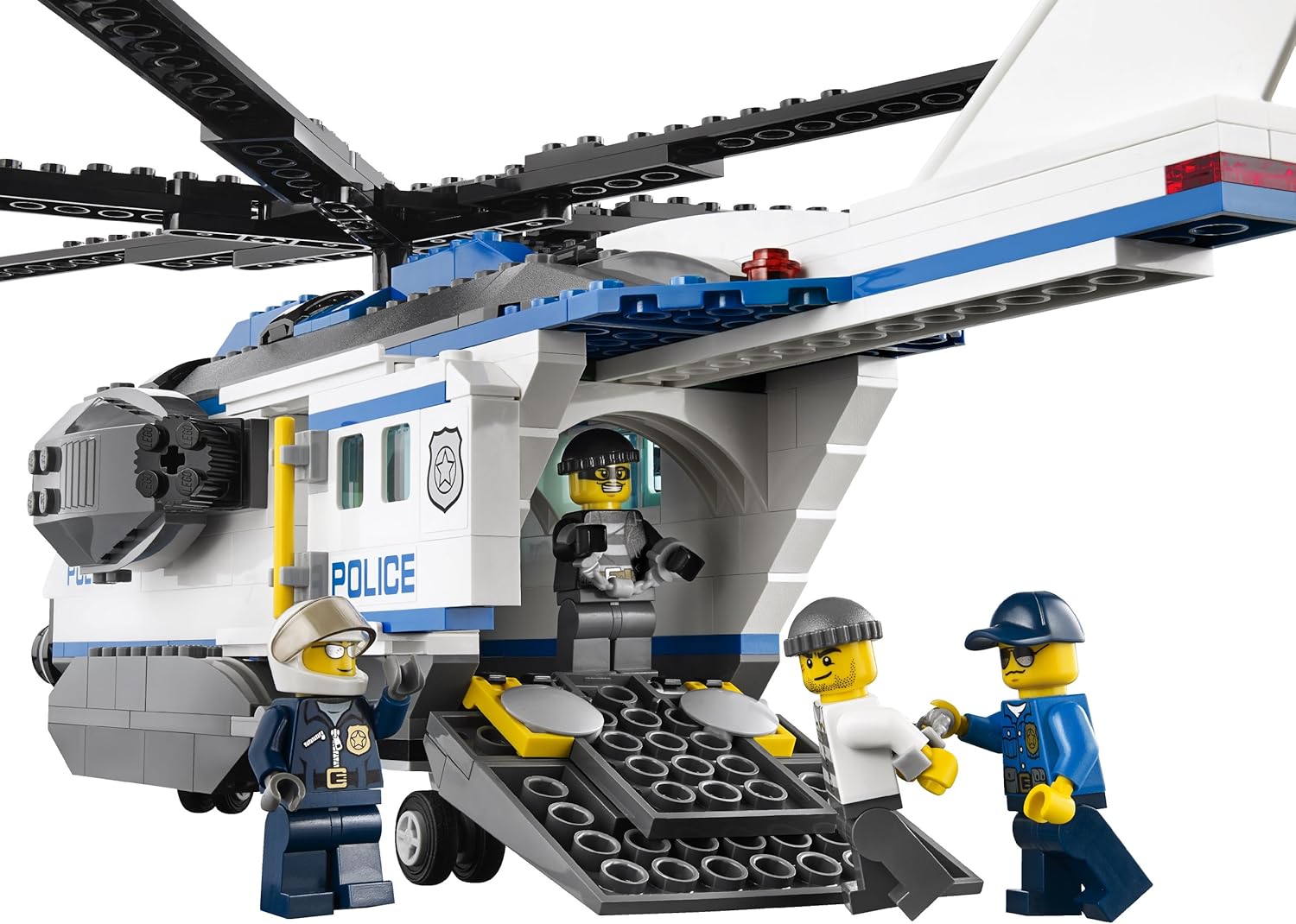 Amazon Com Lego City Police Helicopter Surveillance Toys Games