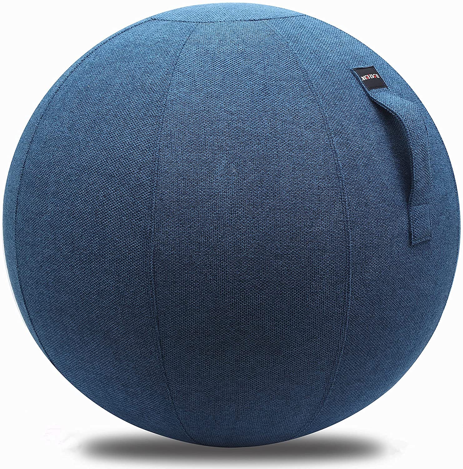 XGYLVFEI 65cm Sitting Ball Chair, Office, Dormitory & Family, Pilates & Yoga Ball with Cover, Light & Ergonomic