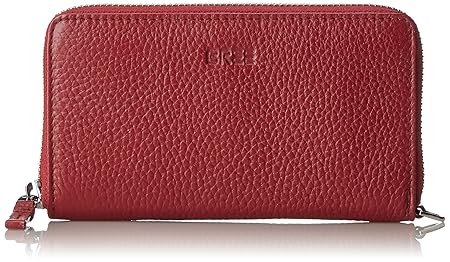 BREE Damen Liv 134, Brick Red, Zipped Combi. Pu. M Geldbörse, Rot, 2x8x15.5 cm