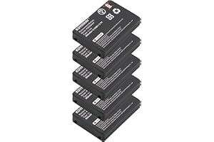 BUSFUIVA (5-Pack) Replacement Battery for Motorola SNN5571B BAT56557 56557 CLS1110 CLS1410 Vl50 CLS1100 CLS1114 CLS1450CB CLS1450CH VL120 CLS1415 CLS1450 CLS1000 PMNN4497/A/AR HCNN4006/A HCLE4159B